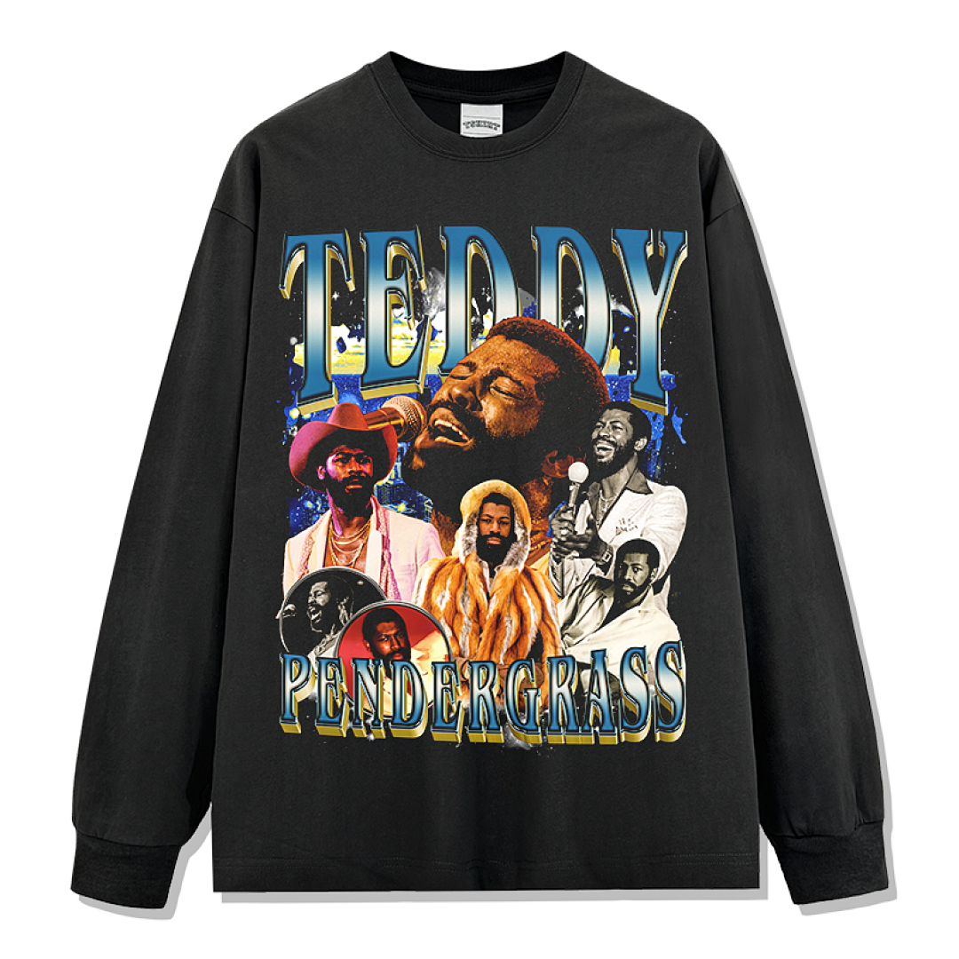 Teddy Pendergrass Sweatshirt - Black