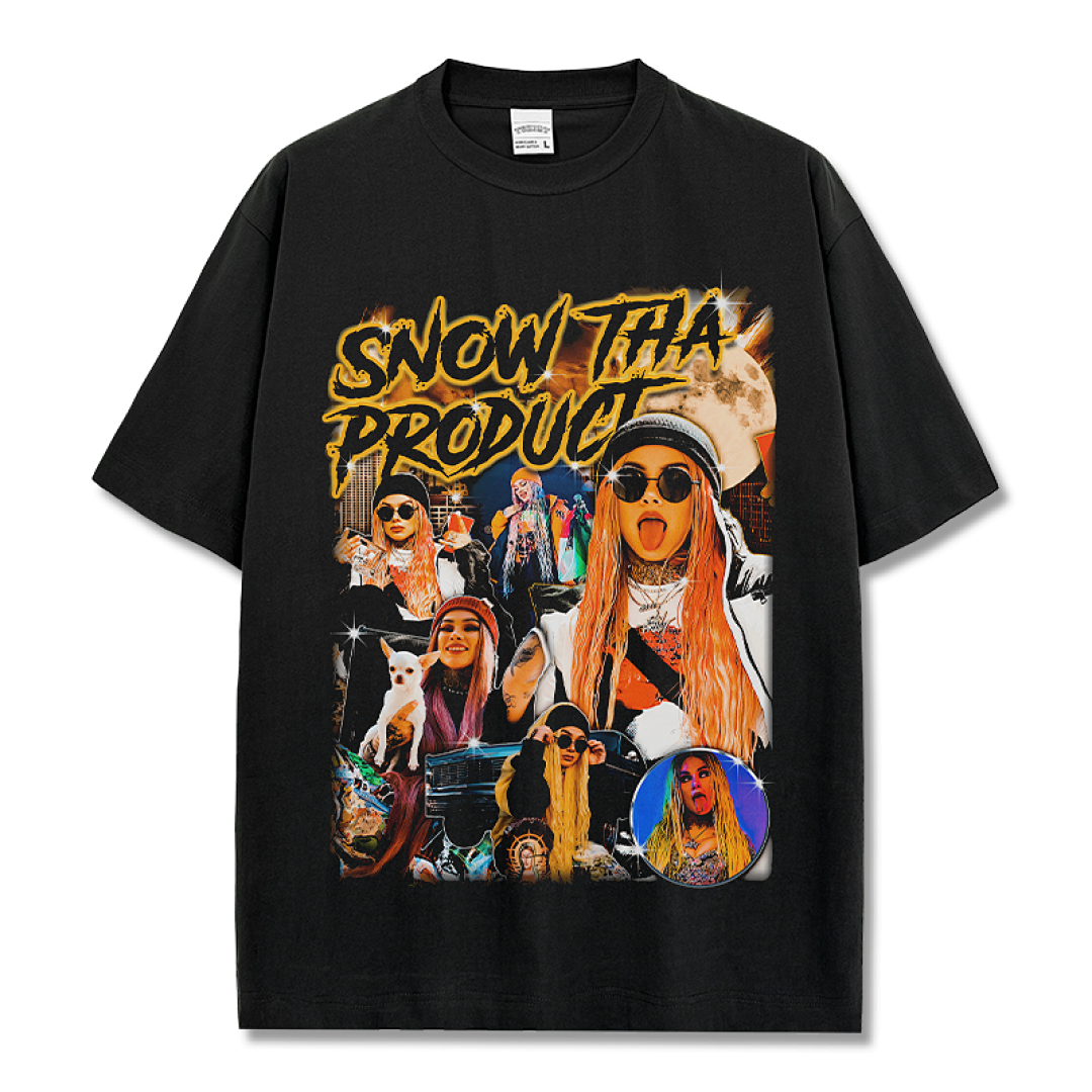 Snow tha Product Tee - Black