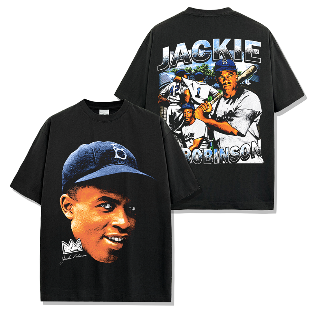 Jackie Robinson Tee - Black