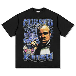 Cursed By Kush Tee - Black