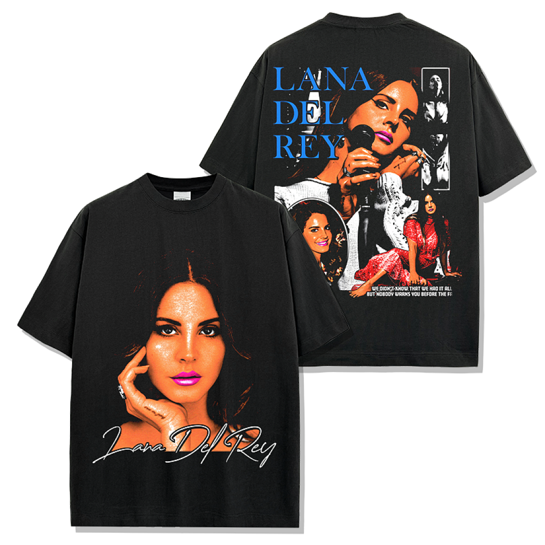 Lana Del Rey Tee - Black