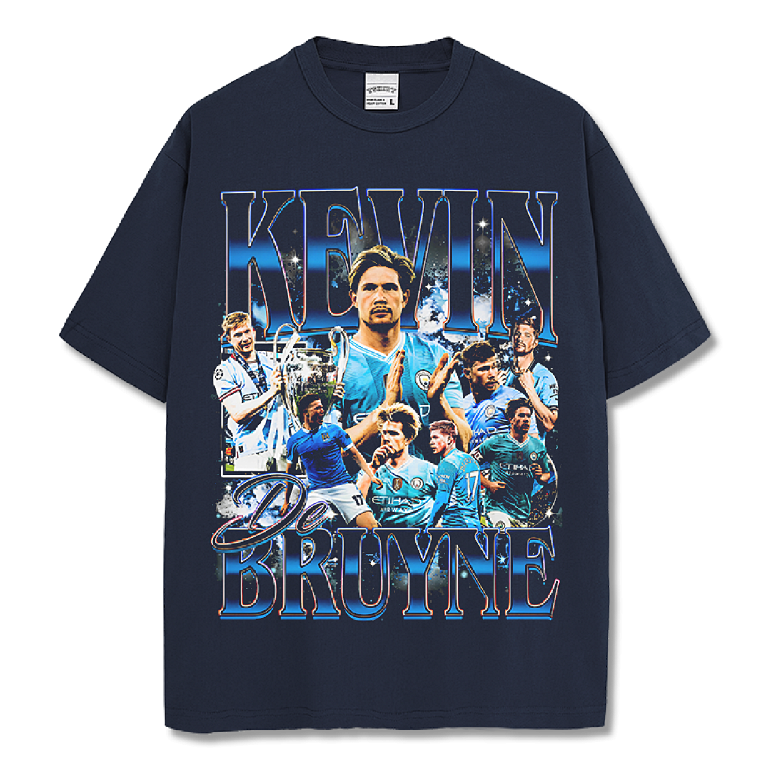 Kevin De Bruyne Tee - Navy