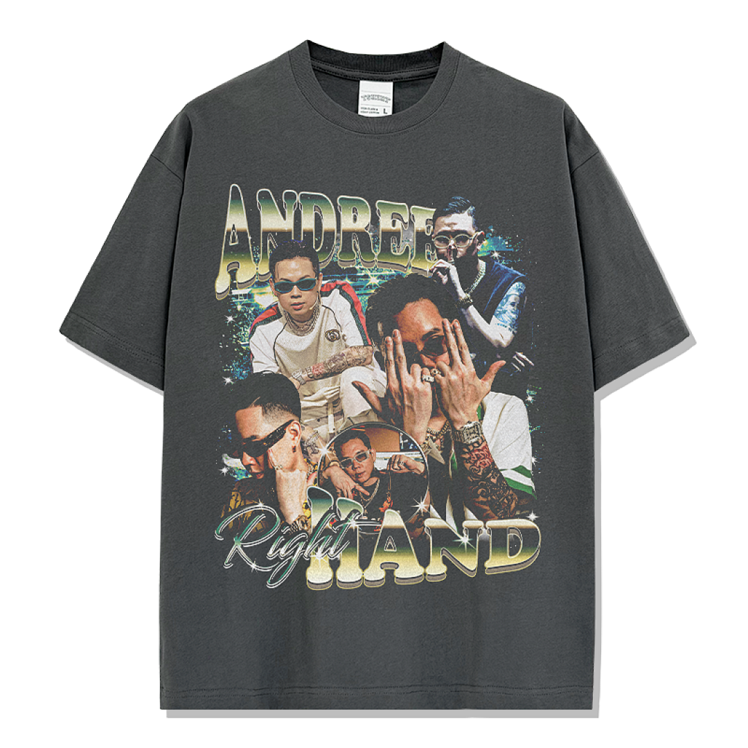 Andree Right Hand Tee - Charcoal