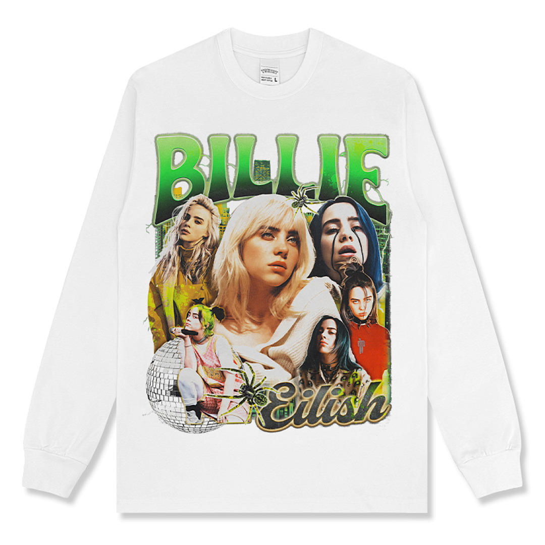 Billie Eilish Sweatshirt - White