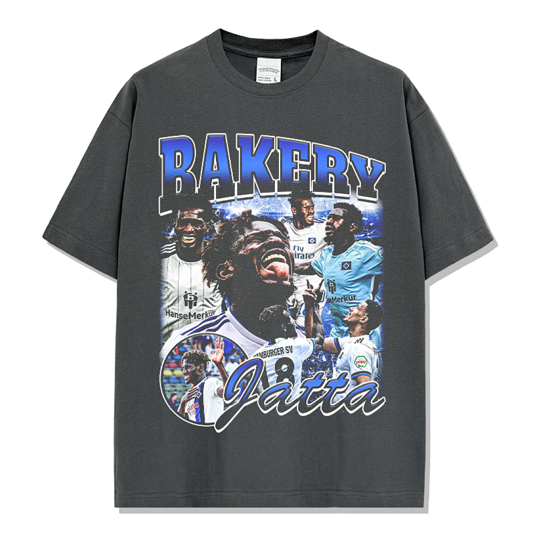 Bakery Jatta Tee - Charcoal
