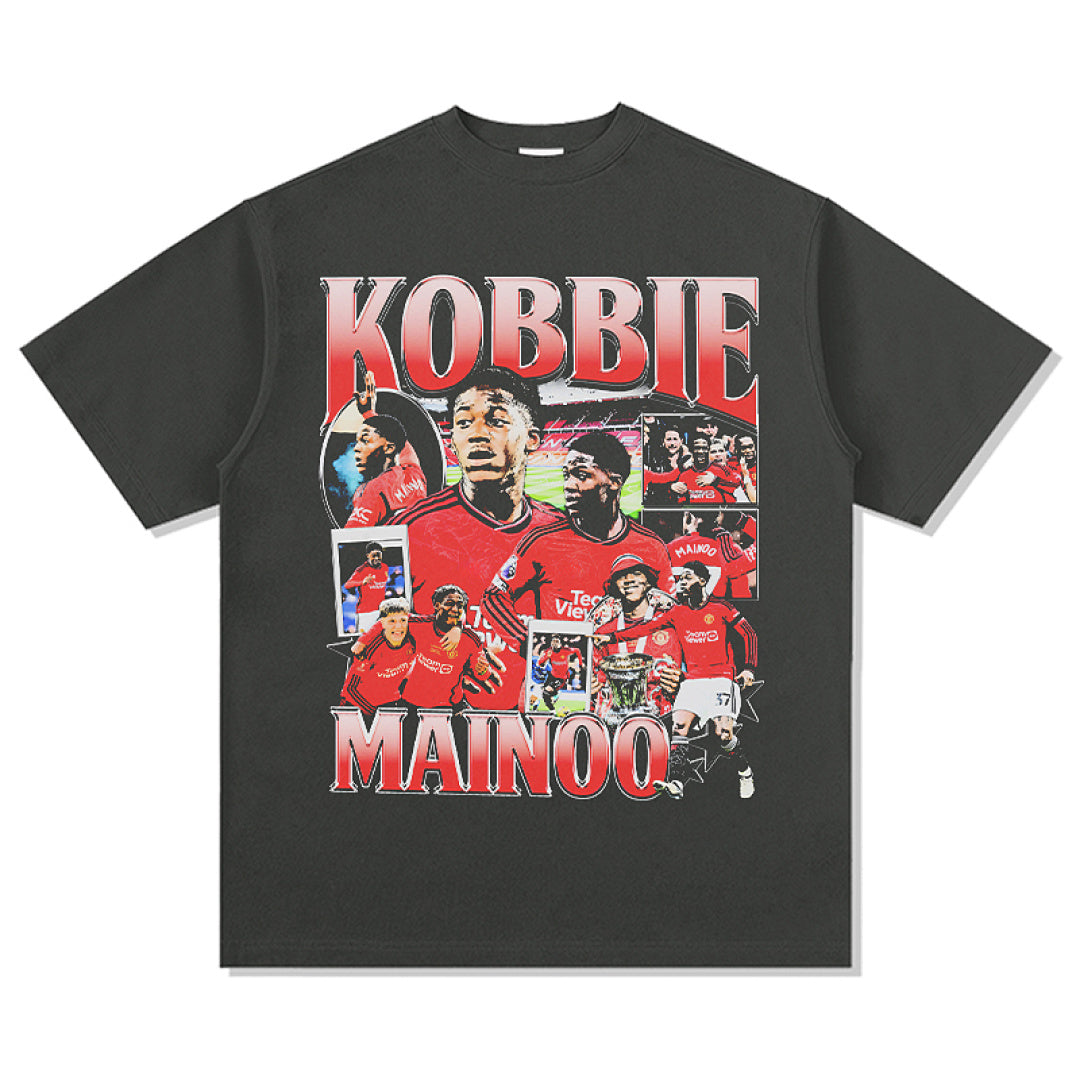 Kobbie Mainoo Tee - Charcoal