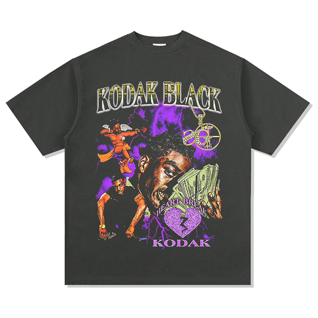 Kodak Black Tee - Charcoal