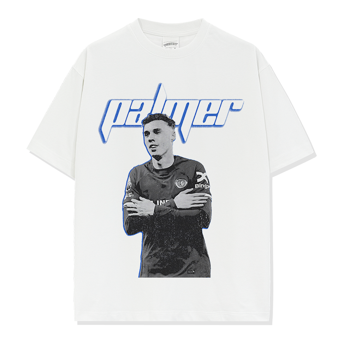 Cole Palmer Tee - White