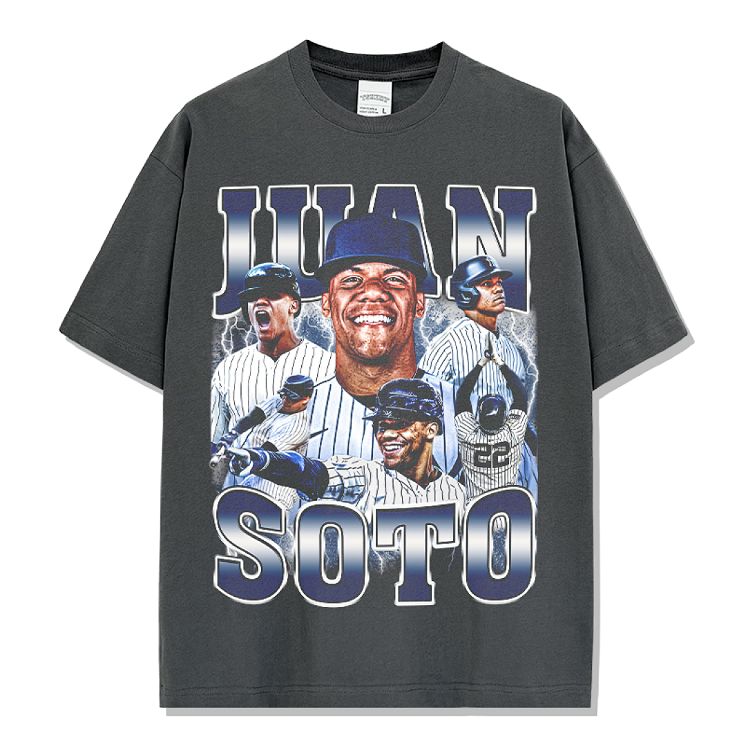 Juan Soto Tee - Charcoal