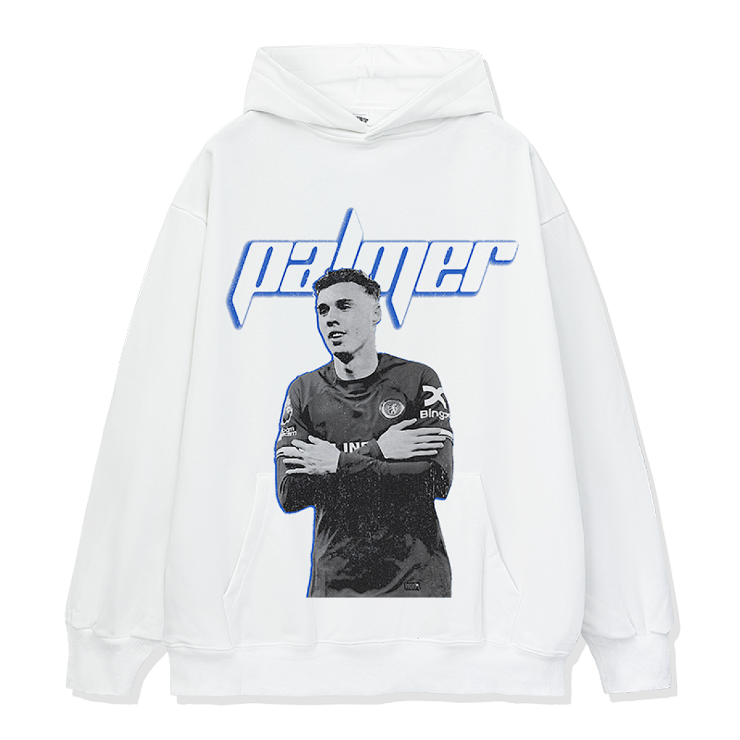 Cole Palmer Hoodie - White