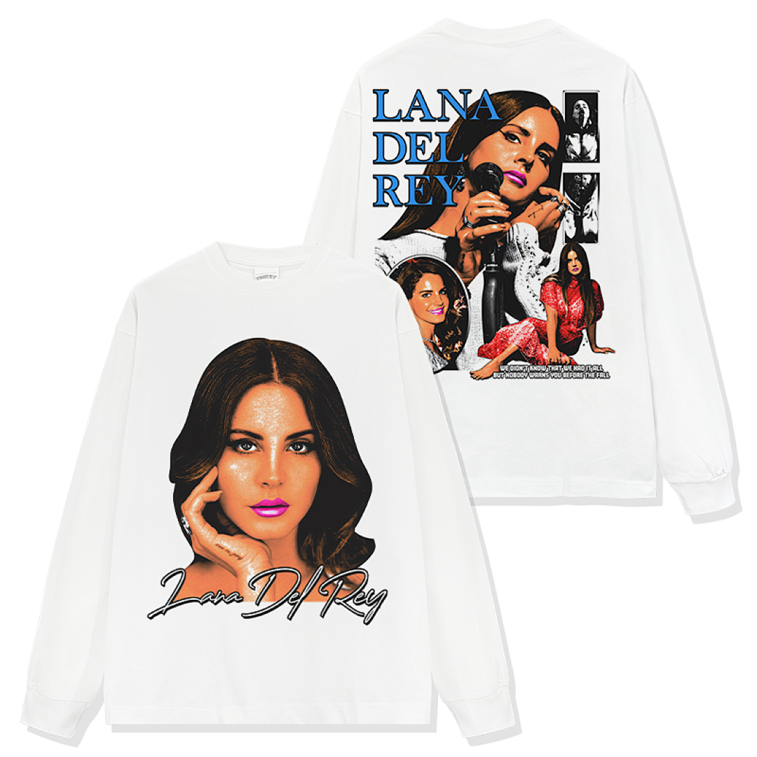 Lana Del Rey Sweatshirt - White