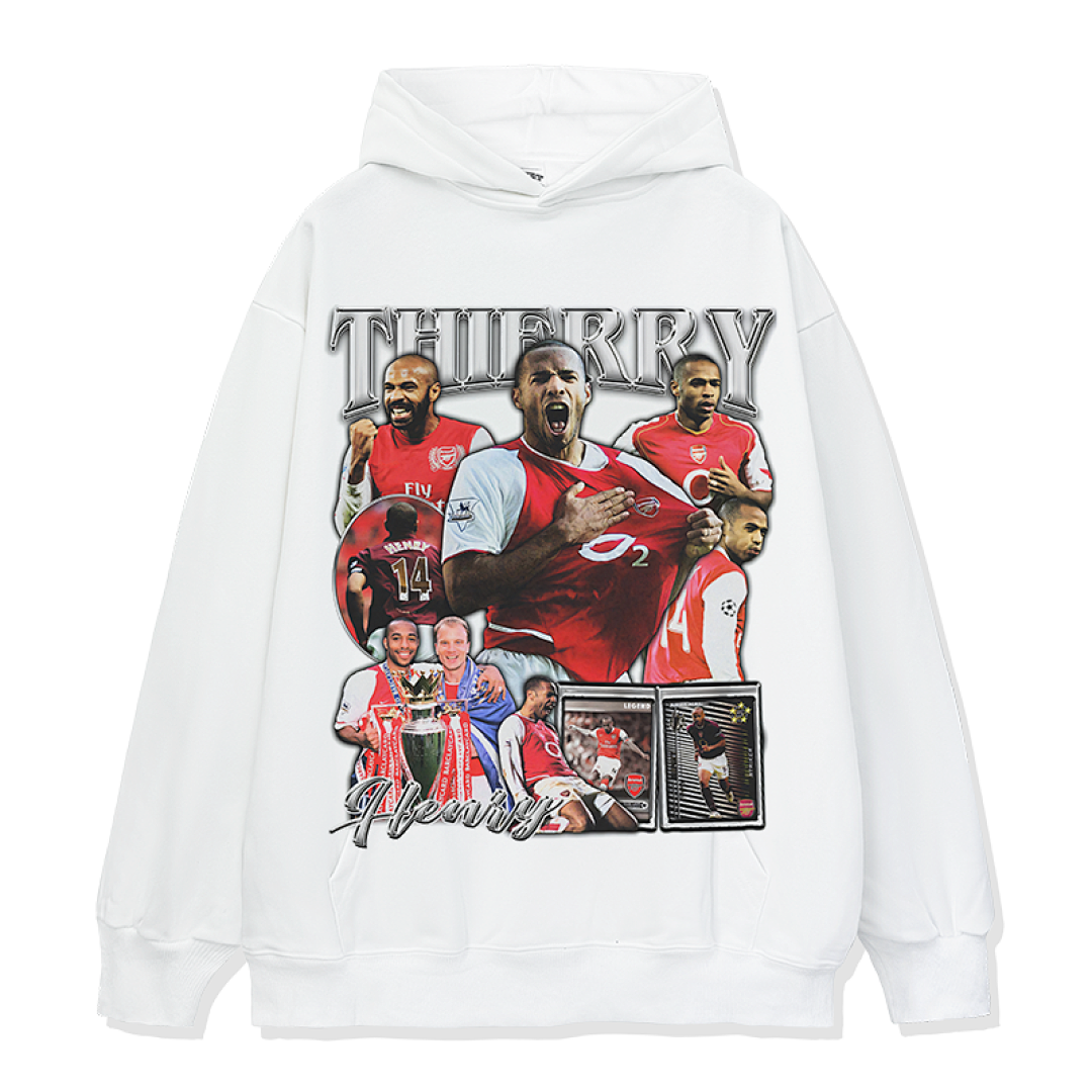 Thierry Henry Hoodie - White