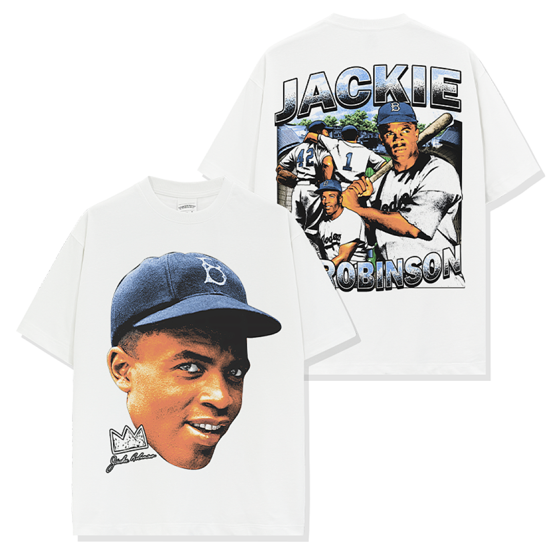 Jackie Robinson Tee - White