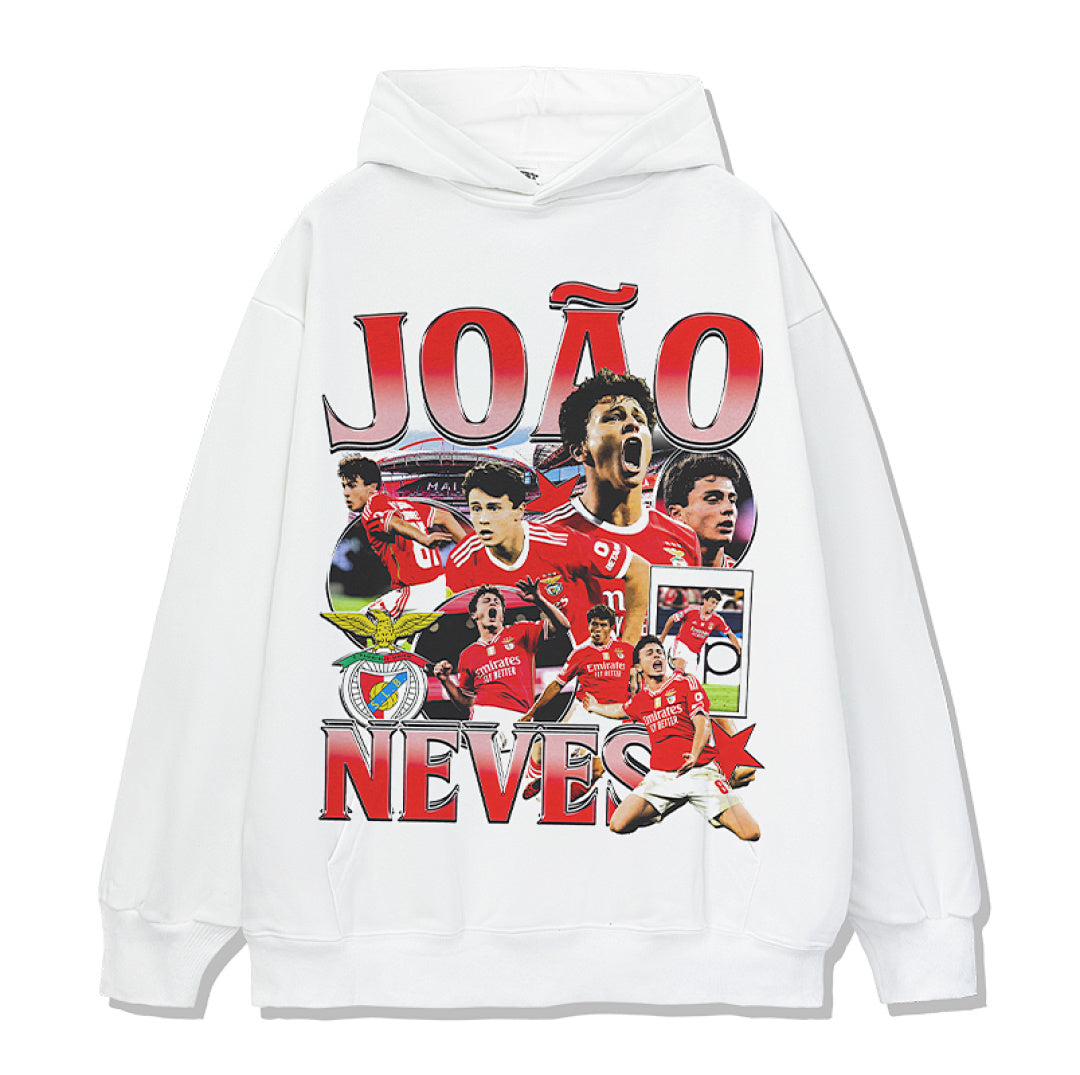 João Neves Hoodie - White