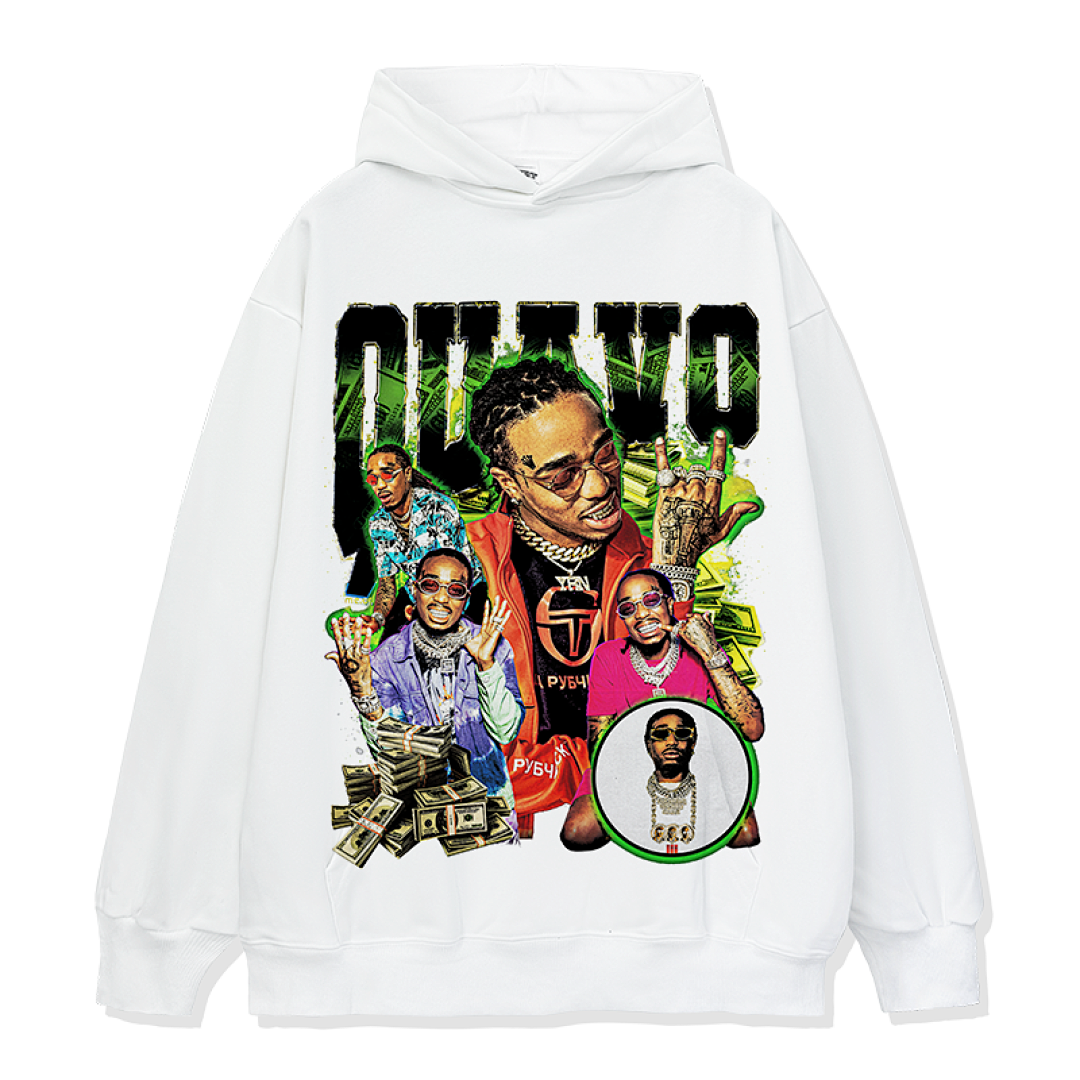Quavo Hoodie - White