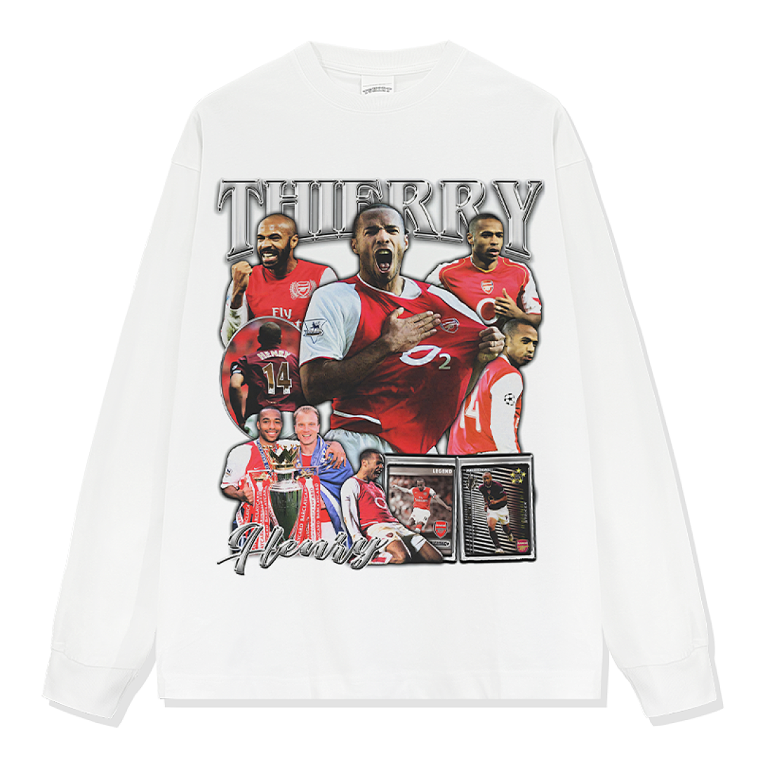 Thierry Henry Sweatshirt - White