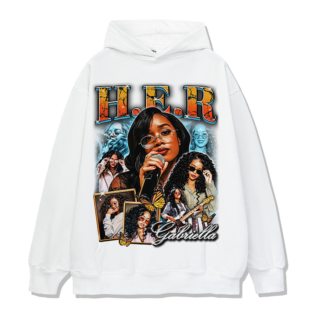 H.E.R Hoodie - White