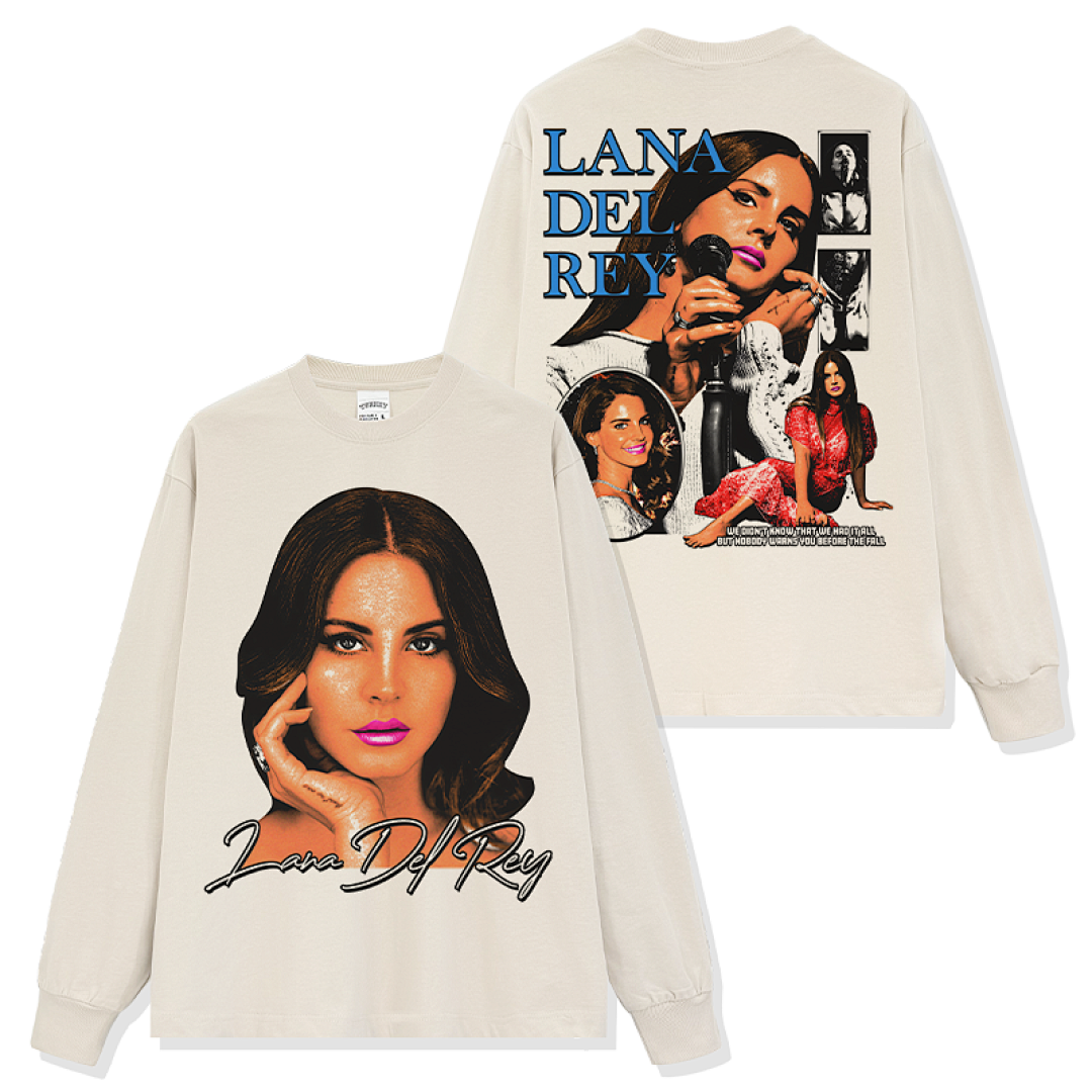 Lana Del Rey Sweatshirt - Apricot