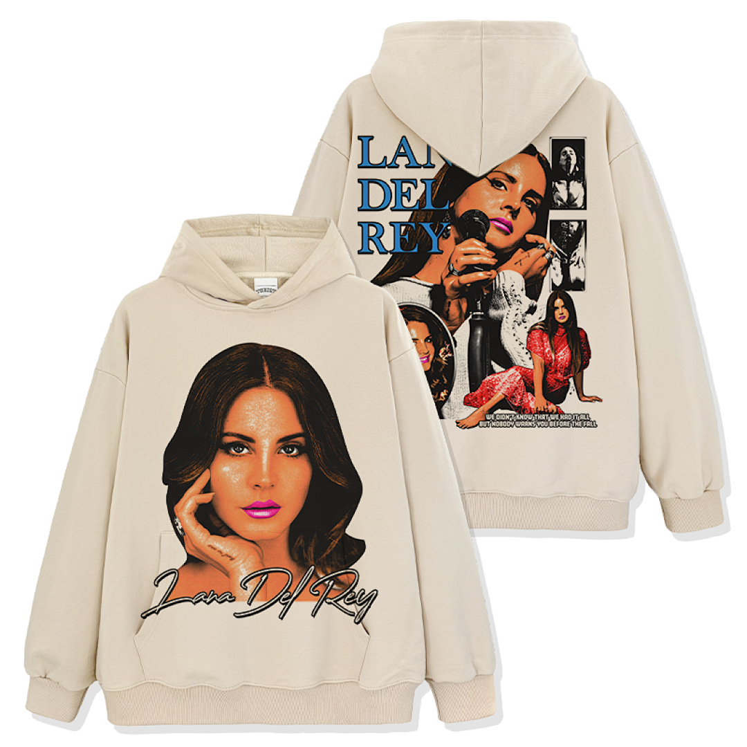 Lana Del Rey Hoodie - Apricot