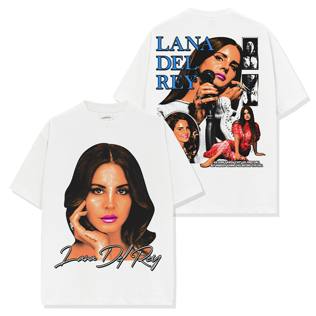 Lana Del Rey Tee - White