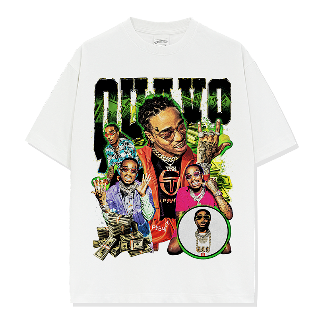 Quavo Tee - White