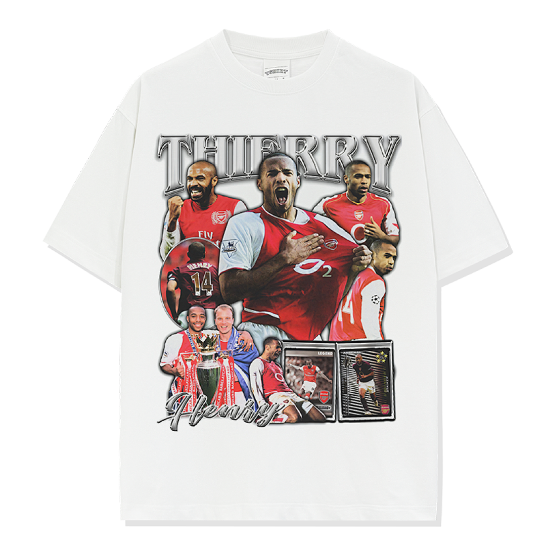 Thierry Henry Tee - White