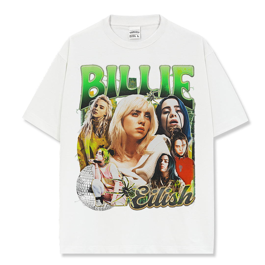 Billie Eilish Tee - White
