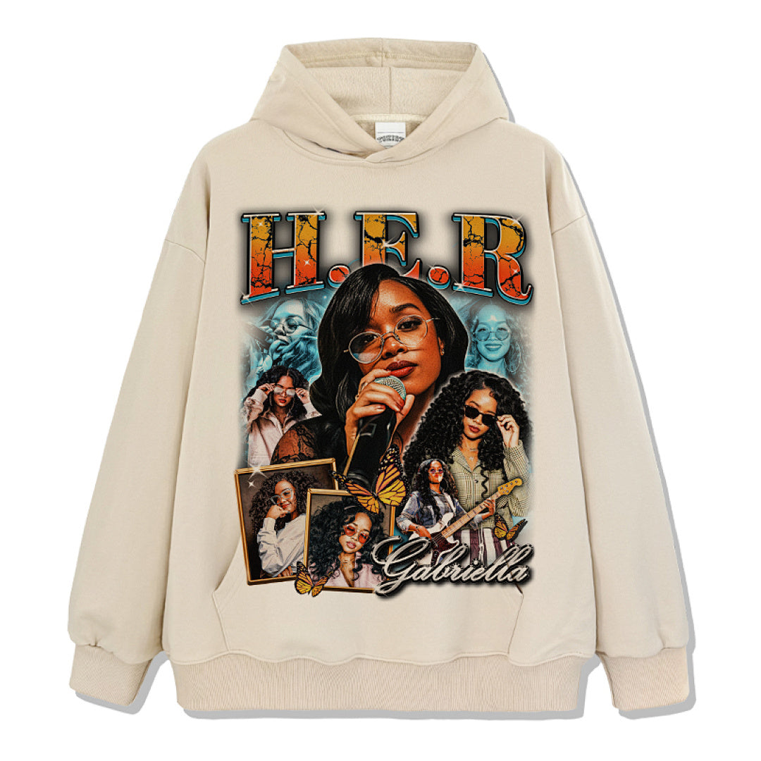 H.E.R Hoodie - Apricot