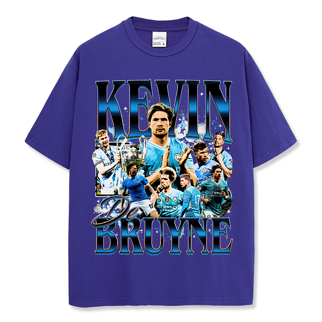 Kevin De Bruyne Tee - Royal Blue