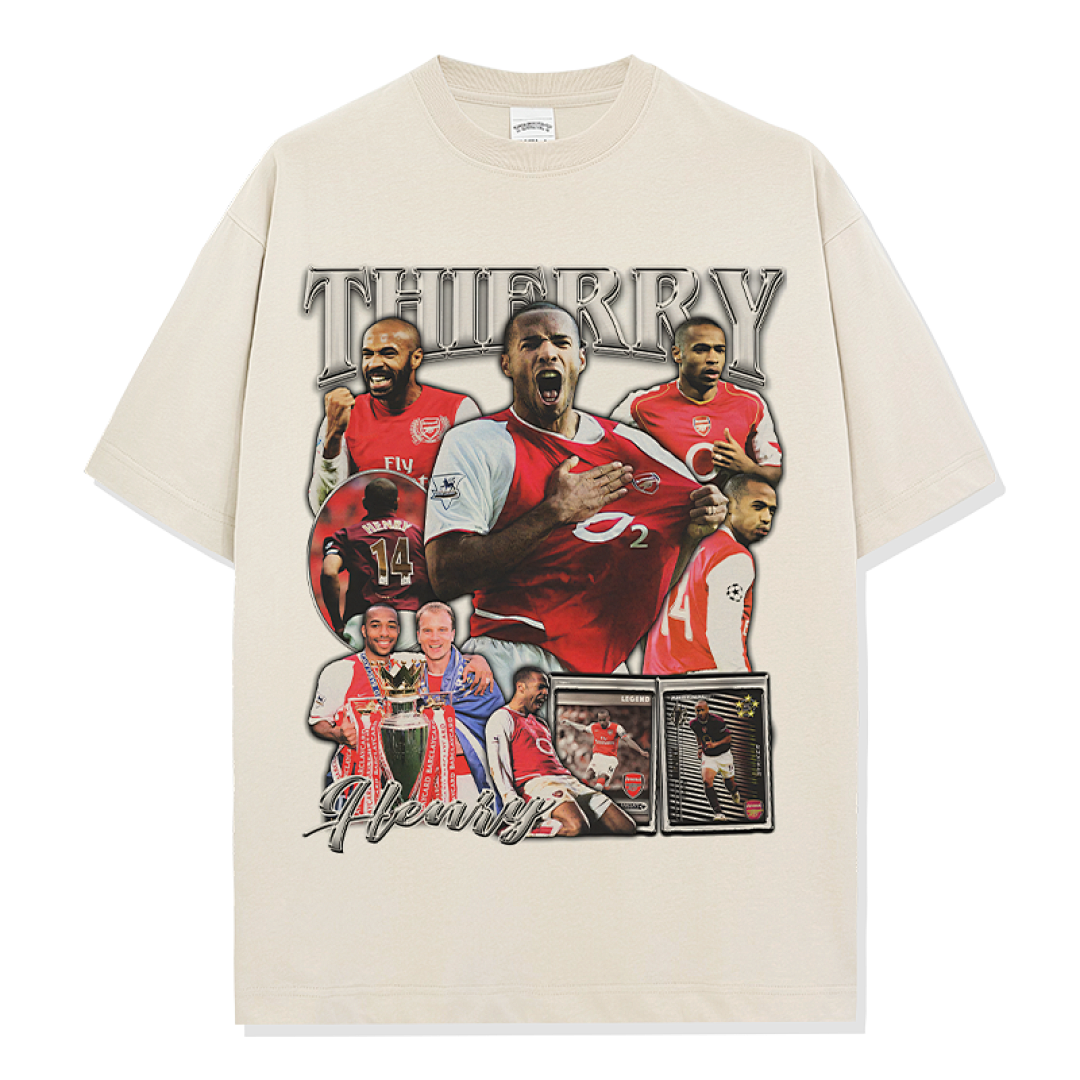 Thierry Henry Tee - Apricot
