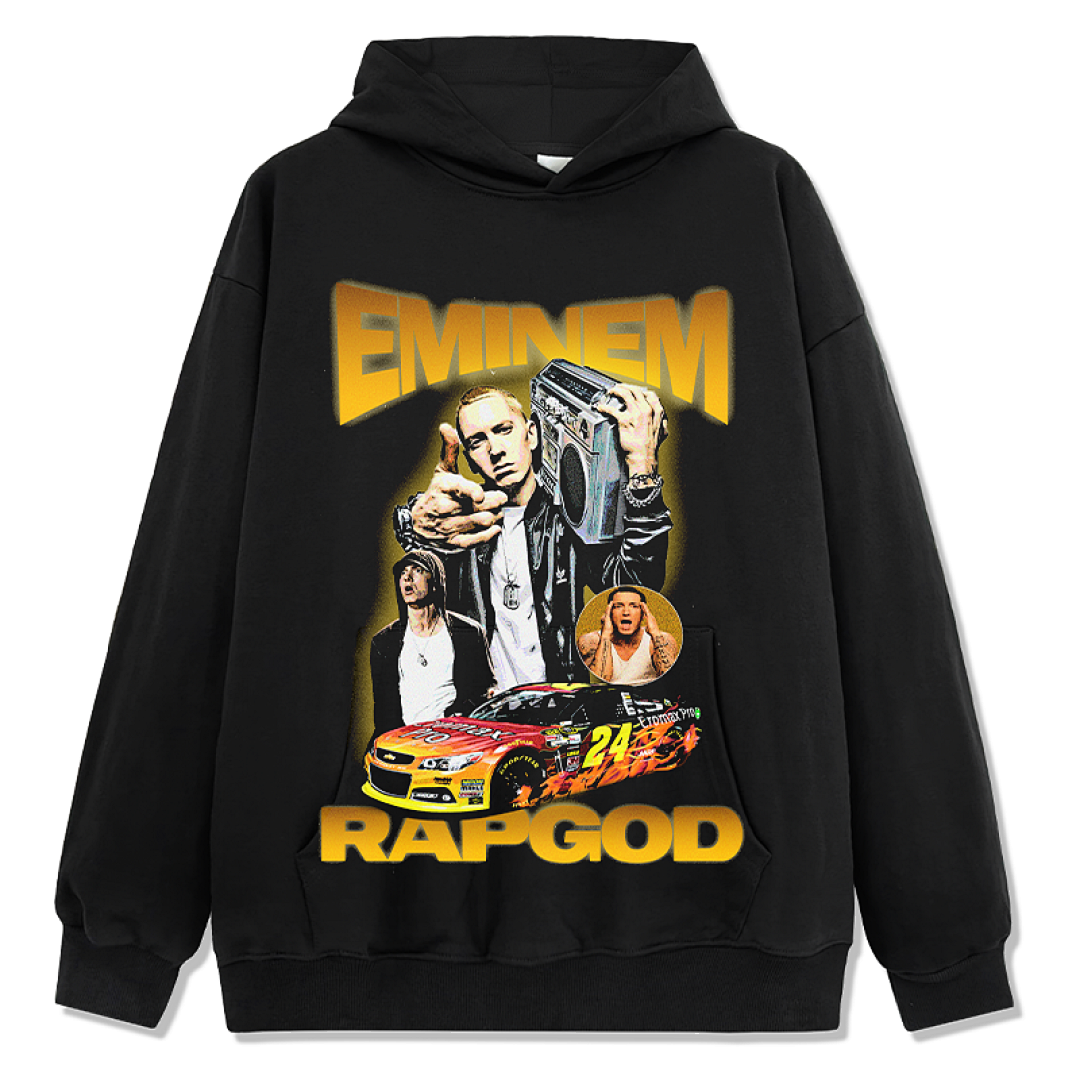 Eminem Design 1136 Hoodie - Black