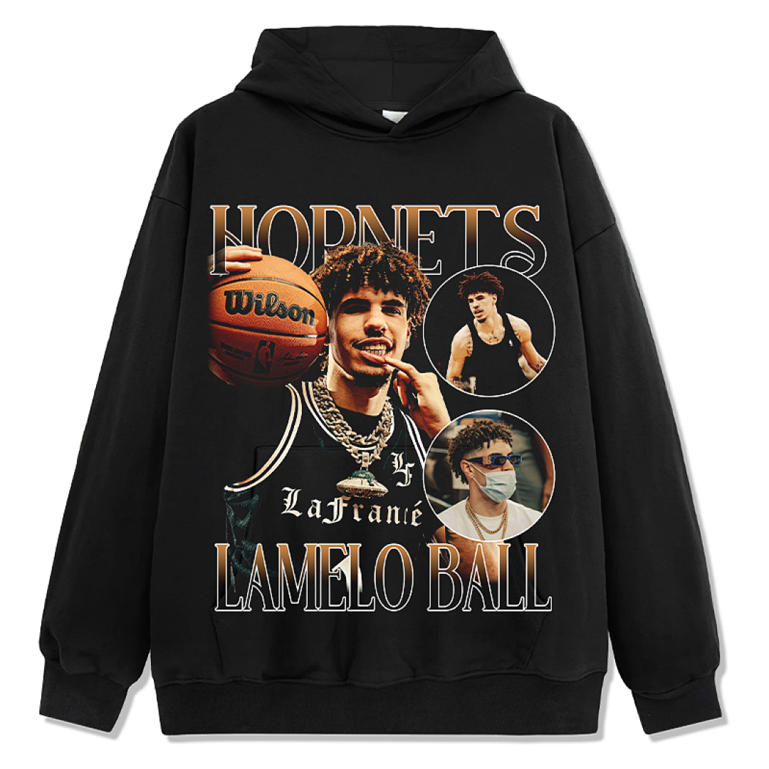 LaMelo Ball Design 6148 Hoodie - Black