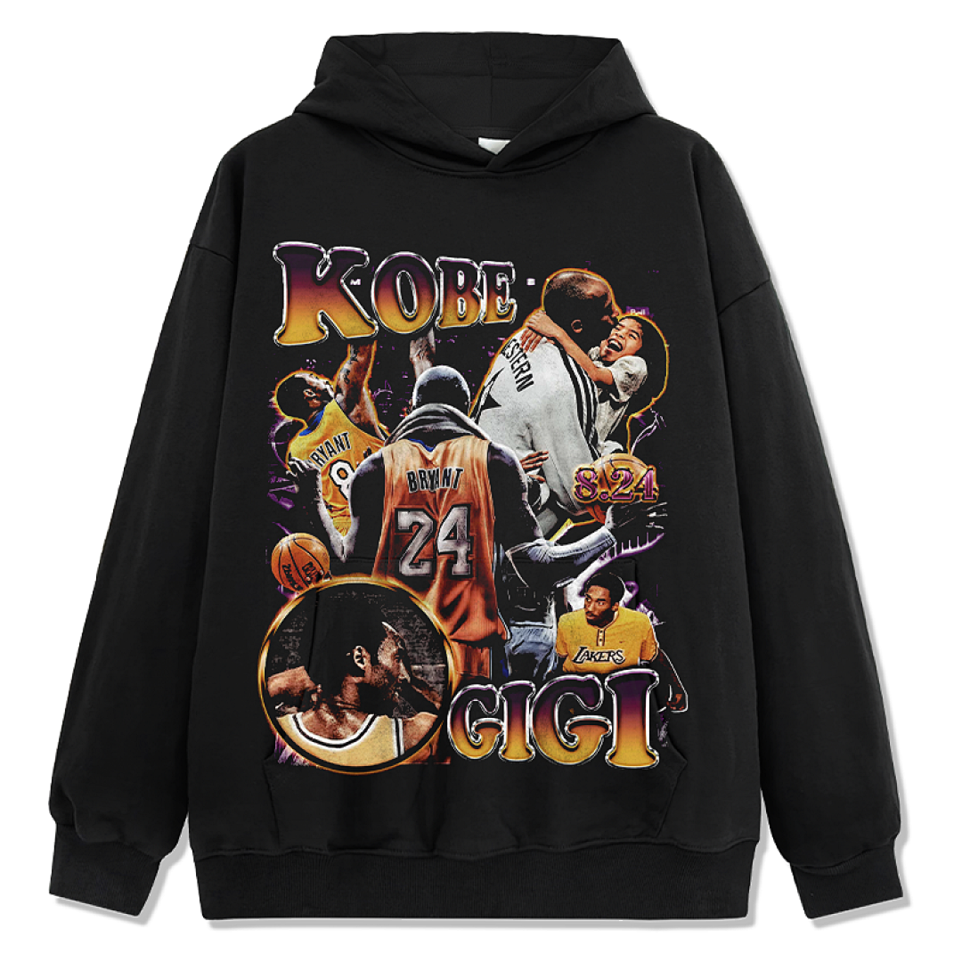 Kobe GiGi Design 6250 Hoodie - Black