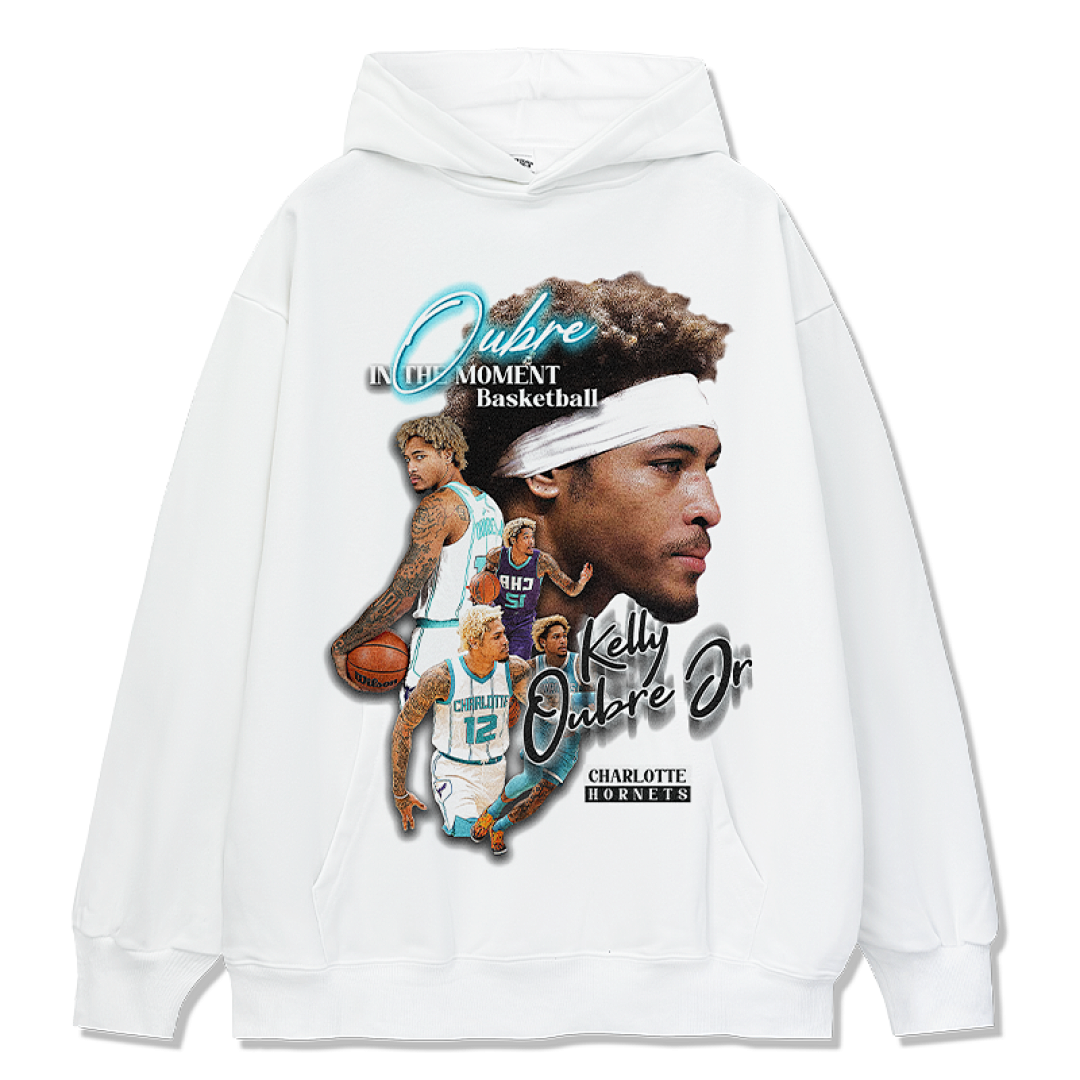 Kelly Oubre Jr Design 6247 Hoodie - White