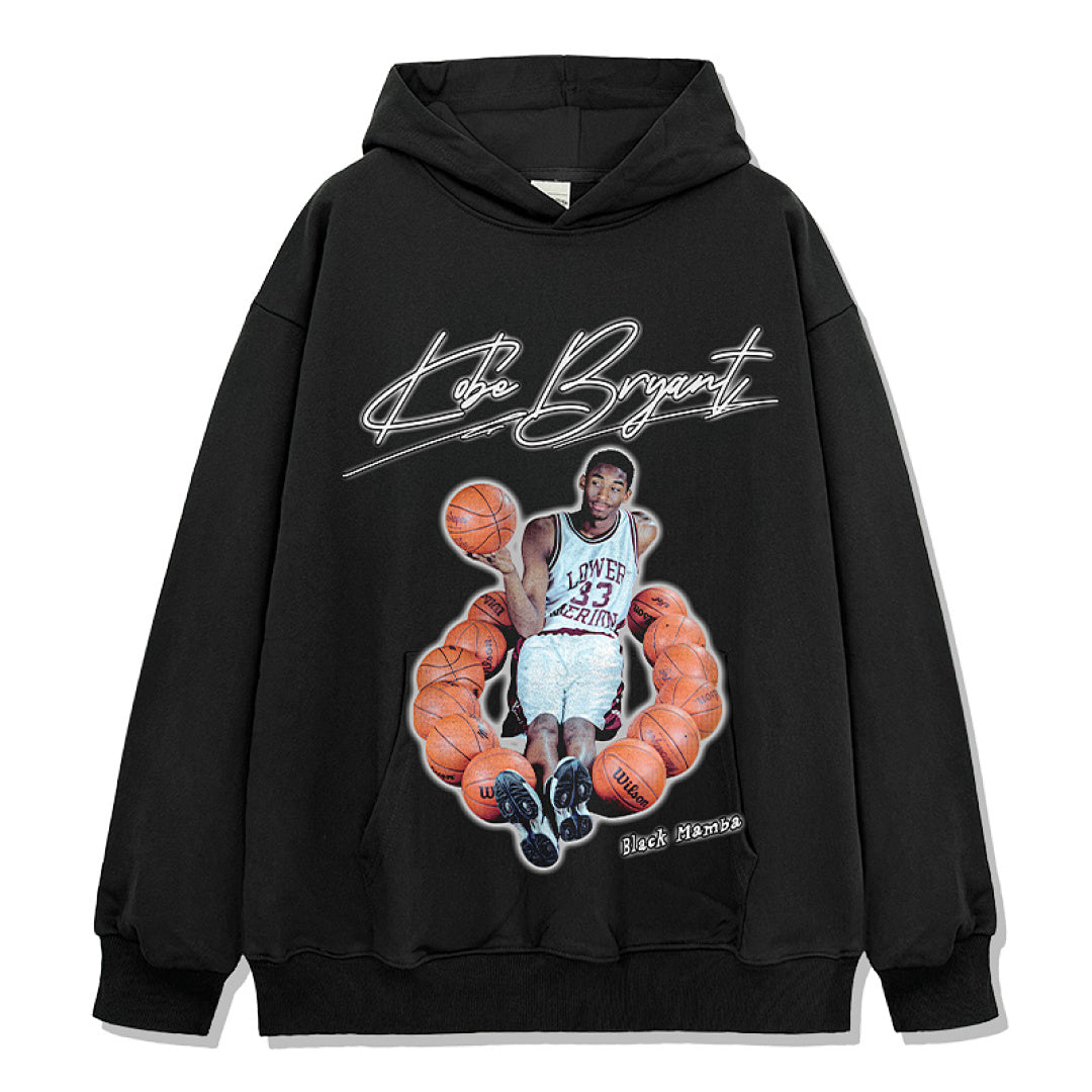 Kobe Design 6255 Hoodie - Black