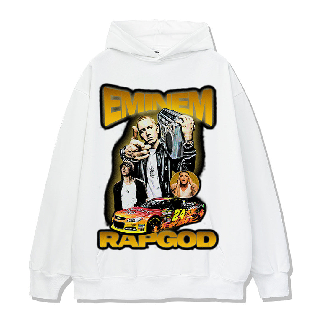 Eminem Design 1136 Hoodie - White