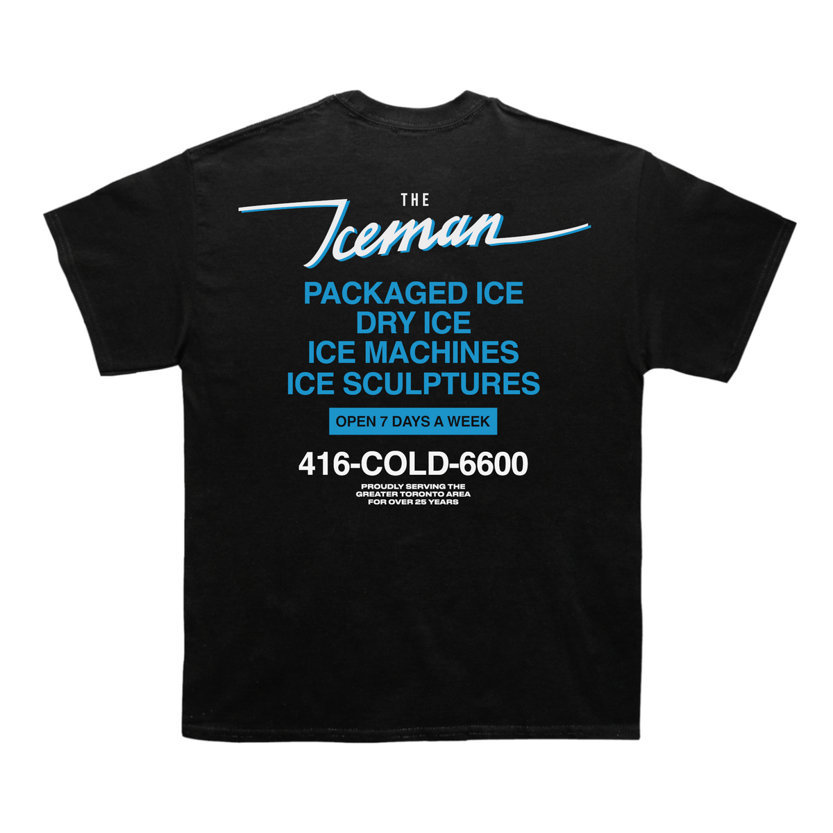 Iceman "Packaged Ice" T-shirt (With Backprint)