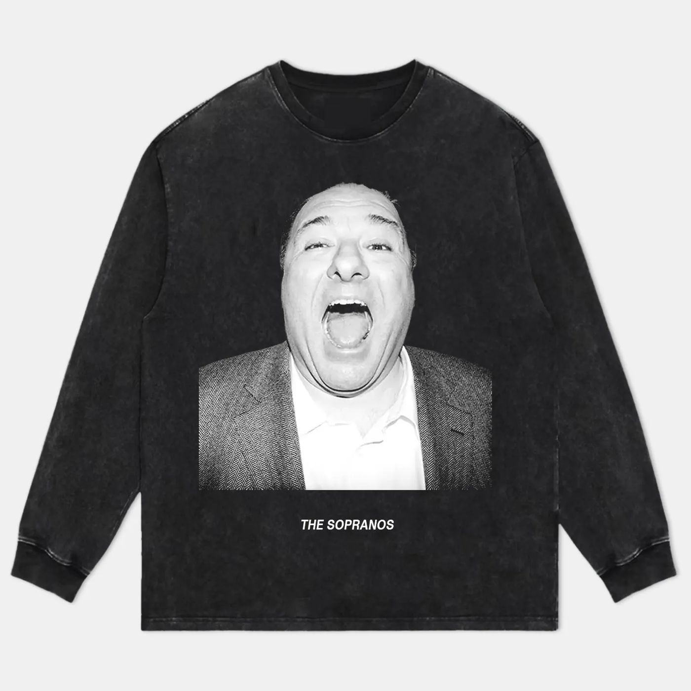 Tony Soprano The Sopranos Mob Boss Vintage Heavyweight Graphic T-Shirt — product image 2