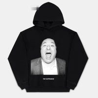 Tony Soprano The Sopranos Mob Boss Vintage Heavyweight Graphic Hoodie