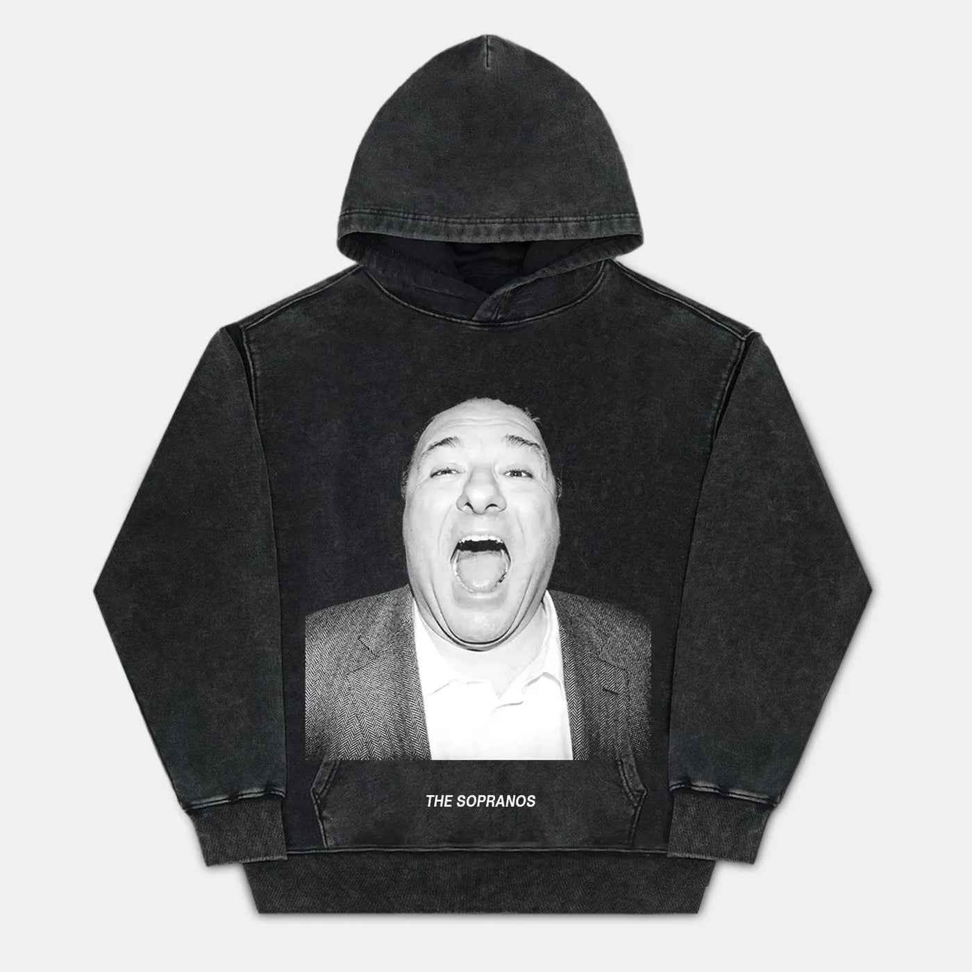 Tony Soprano The Sopranos Mob Boss Vintage Heavyweight Graphic T-Shirt — product image 4