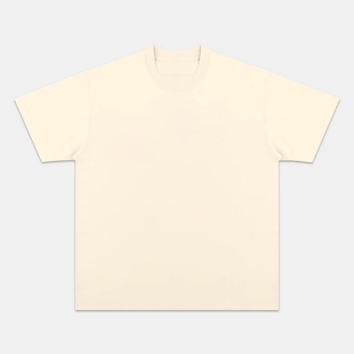Essential Heavyweight Ivory Blank T-Shirt — product image 1