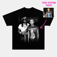 Playboi Carti 'I AM MUSIC' Vintage Rap Graphic Tee