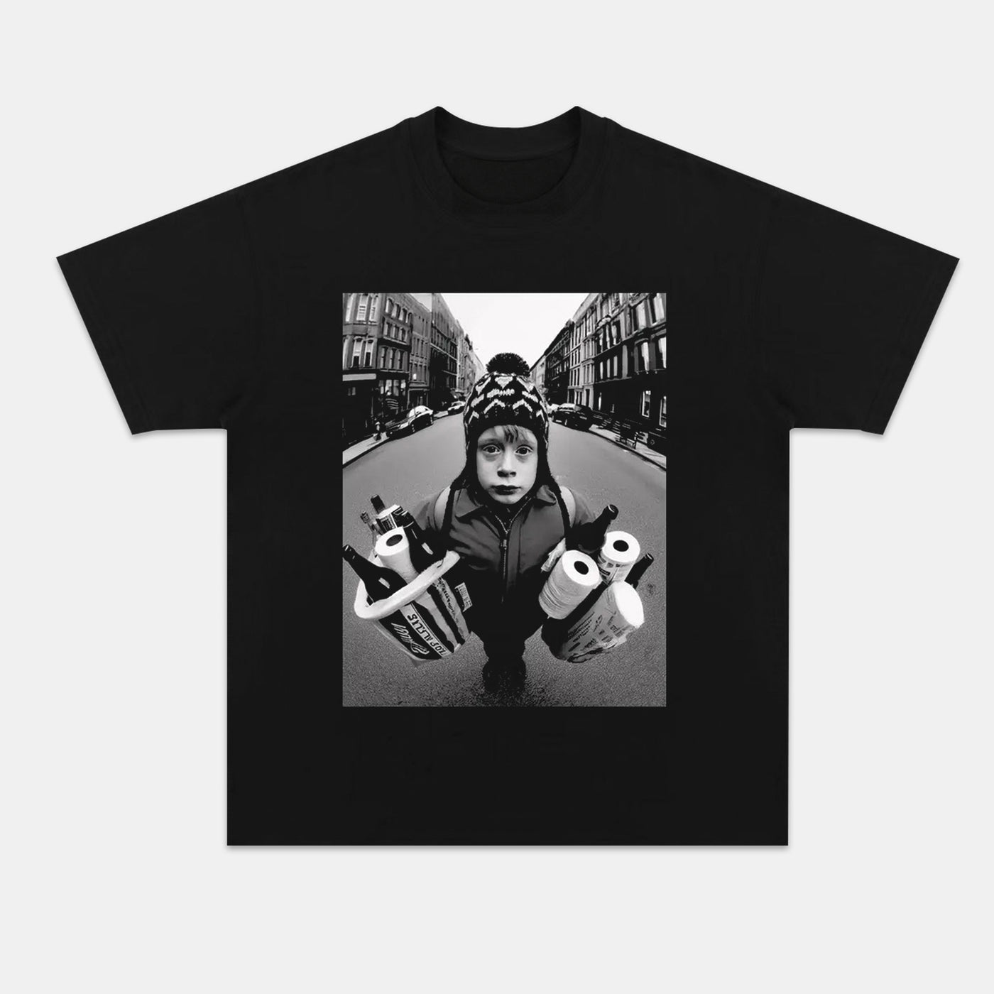 Home Alone Wet Bandits Vintage Movie Graphic Tee — product image 1