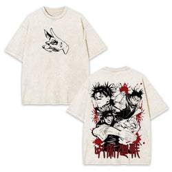 Jujutsu Kaisen Oversized Anime Graphic Tee — product image 1
