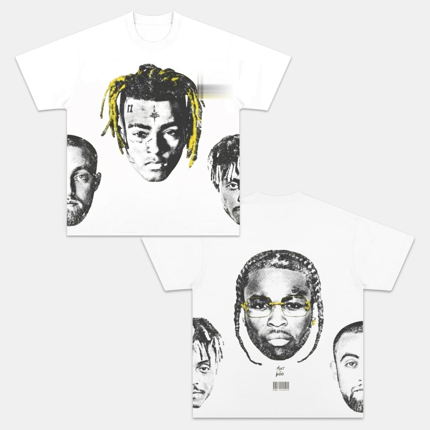 Young Legends Memorial Hip Hop Vintage Graphic Tee — product image 1
