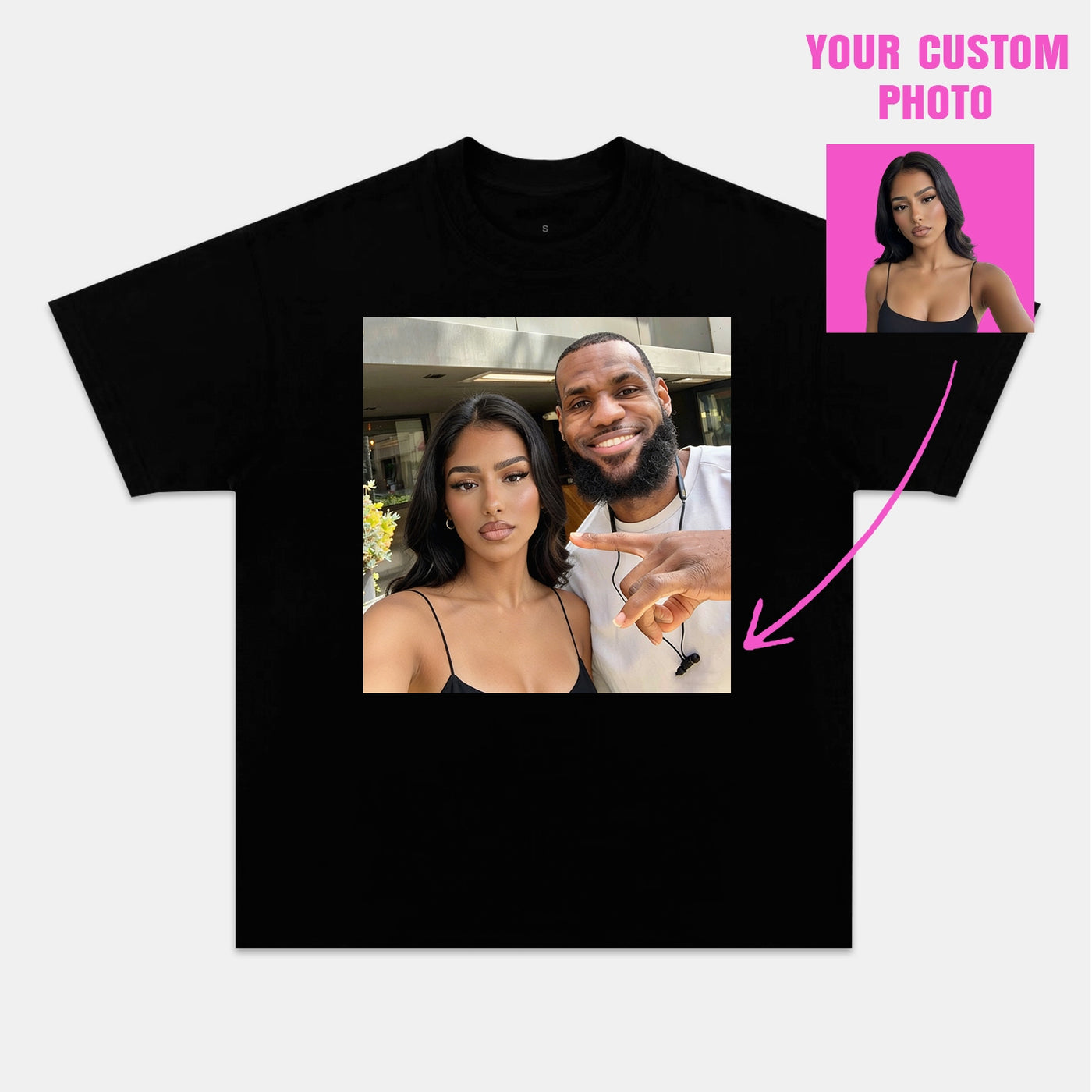 LeBron James Custom Graphic Tee — product image 1