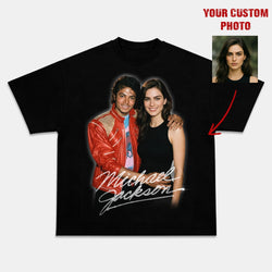 Michael Jackson King of Pop Vintage Graphic Tee — product image 1