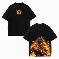 Rengoku Kyojuro Anime Vintage Graphic Tee