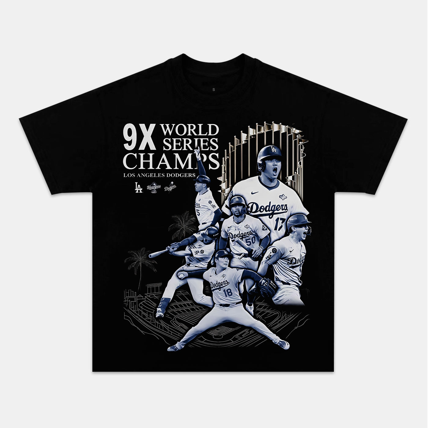 9X World Series Champions Boston Red Sox Vintage Graphic Tee — product image 1
