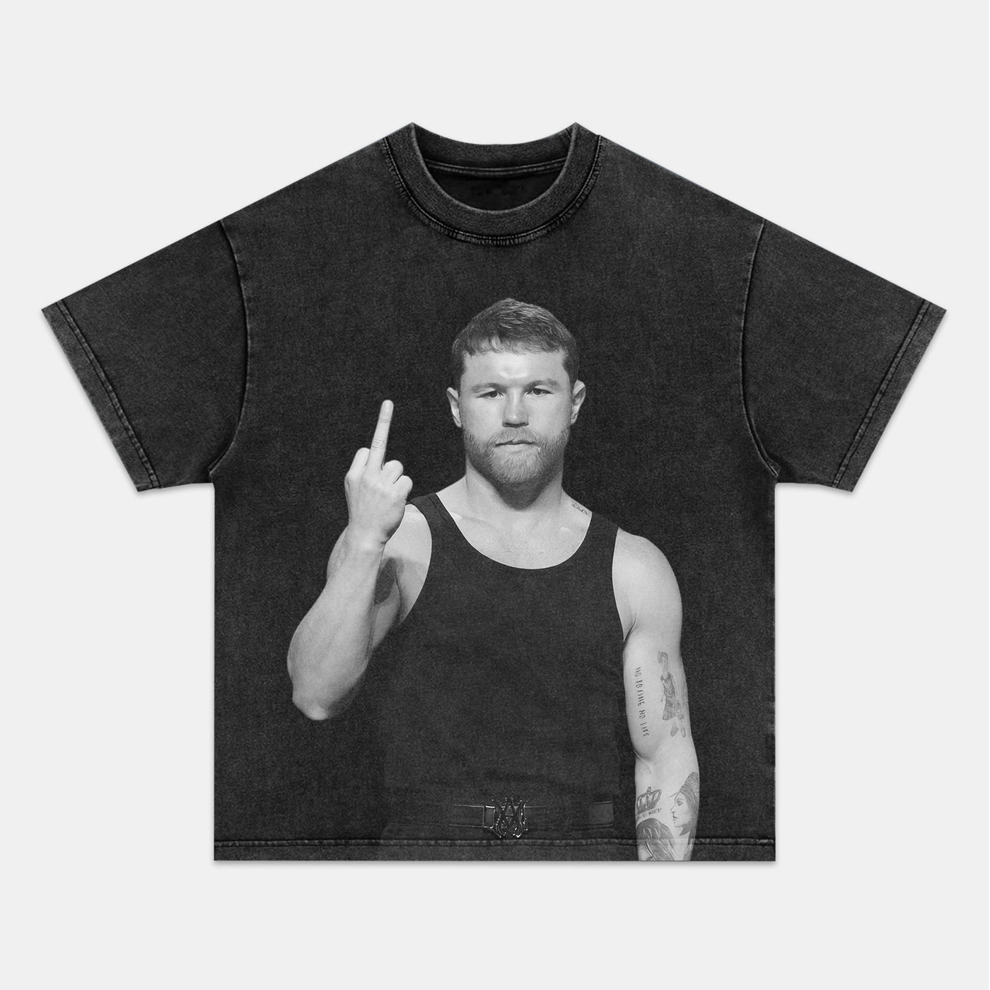 Canelo Alvarez Undisputed Champion Vintage Graphic Tee — product image 1